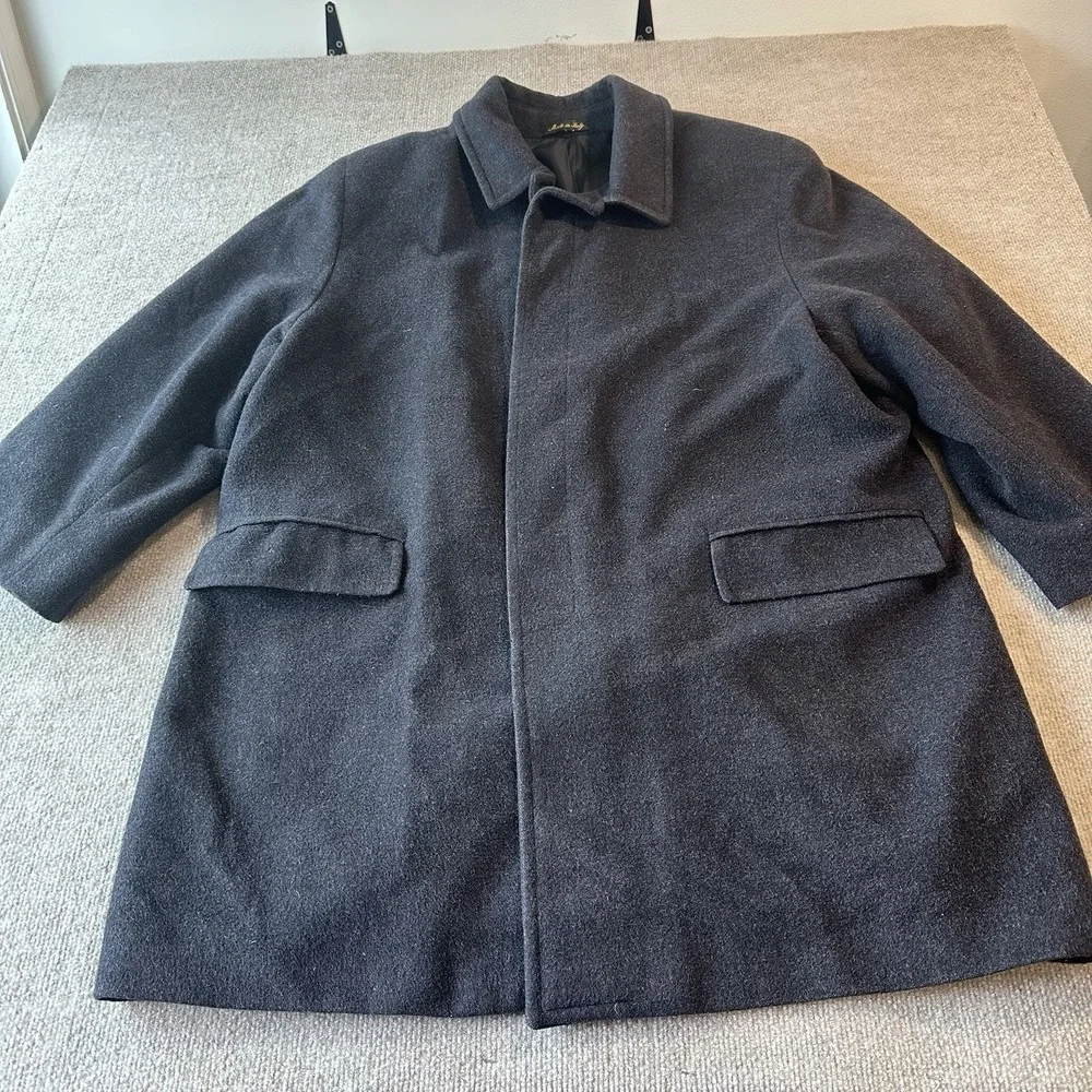 Louis Dell'Olio Sport Coat Jacket Made in Italy Mens Size 44 - Wool Blend
